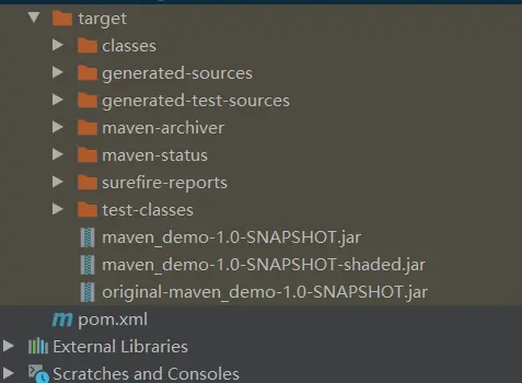 打包以后的文件